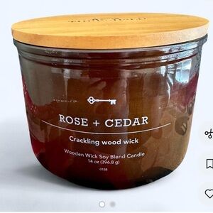 Crackling Wood Wick Candle